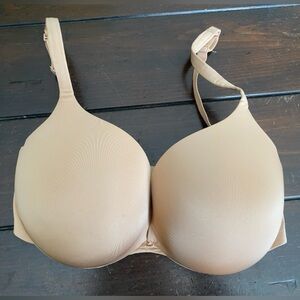 Seamless Nude Molded Cup Skims Bra 34DDD
